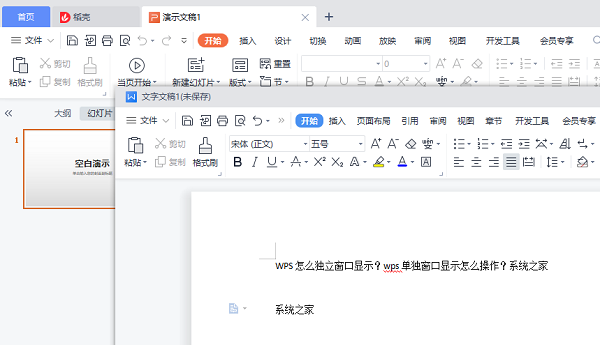 表格怎么独立窗口显示