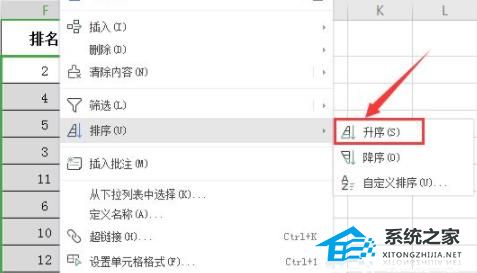 怎么使用rank函数进行排名