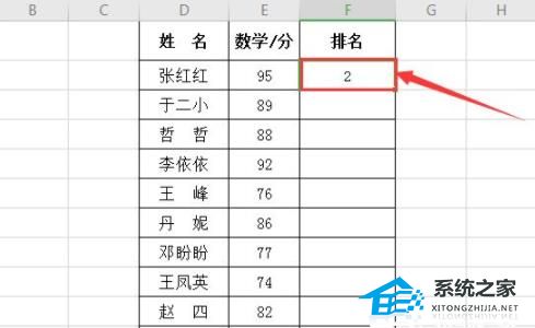 怎么使用rank函数进行排名