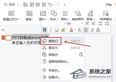 ppt怎么转换成word文档不带图片