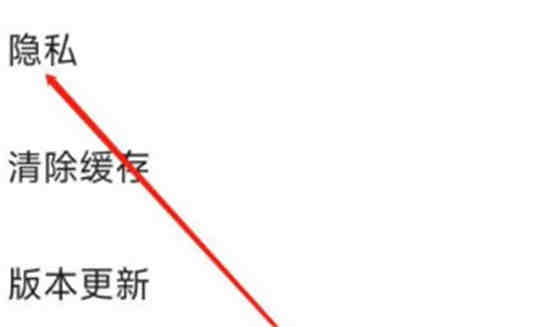 央视影音隐私协议在哪里开启
