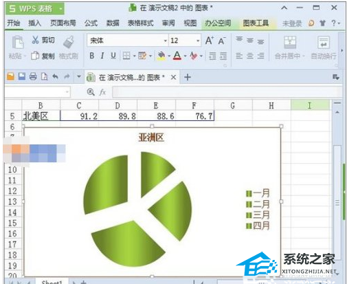 wps怎么把数据变成饼图