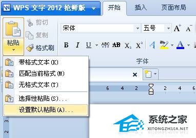 wps上复制过的文字怎样进行格式调整