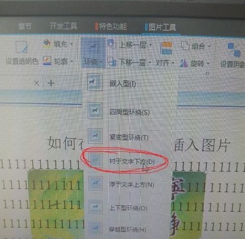 wps里面插图片为什么是倒的