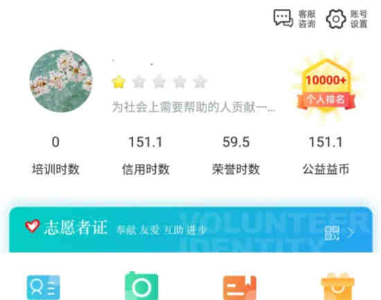 志愿者时长有什么用