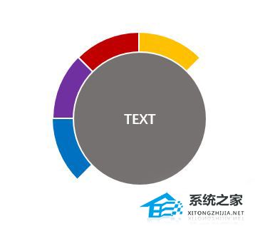 如何制作PPT环形图