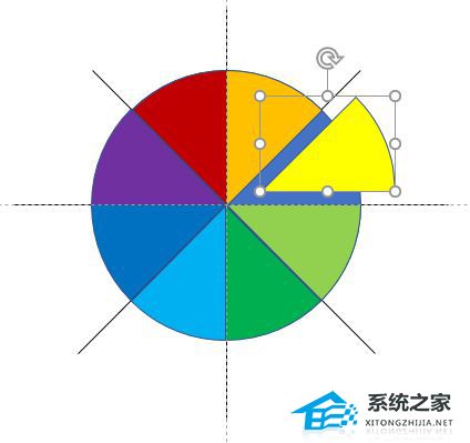 如何制作PPT环形图