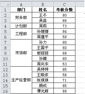 Excel自动筛选时如何显示合并单元格中的所有记录教程