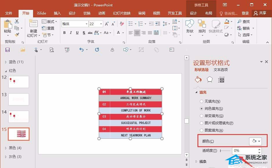 如何在PPT 中创建目录页