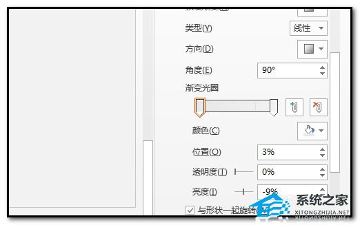 如何在PPT中制作下沉效果