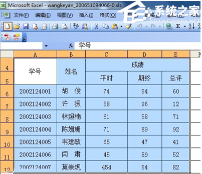 Excel软件中如何快速删除选定区域内容数据的教程