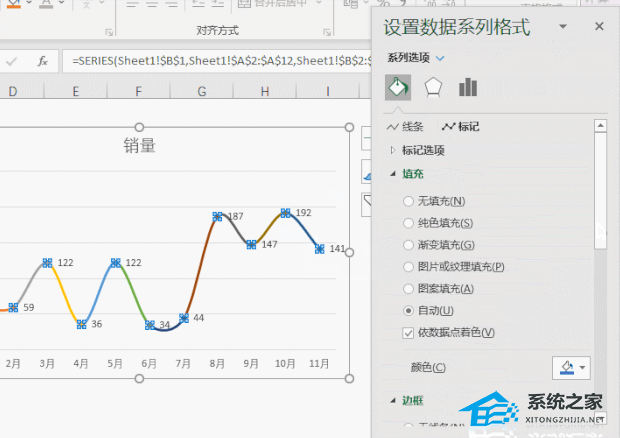 如何在Excel软件中创建折线图的详细图文教程