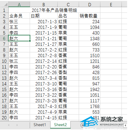 如何分享Excel软件中分类汇总的方法