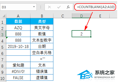 分享如何使用Excel软件COUNT函数