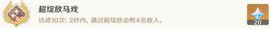 如何完成原神超级盛开马戏团成就