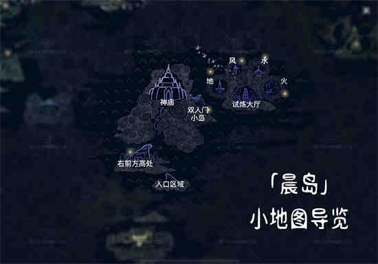 如何查看光之祭坛地图小地图