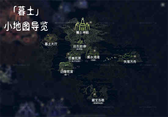 如何查看光之祭坛地图小地图