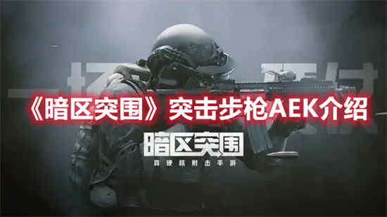 暗区突围突击步枪AEK 怎么样