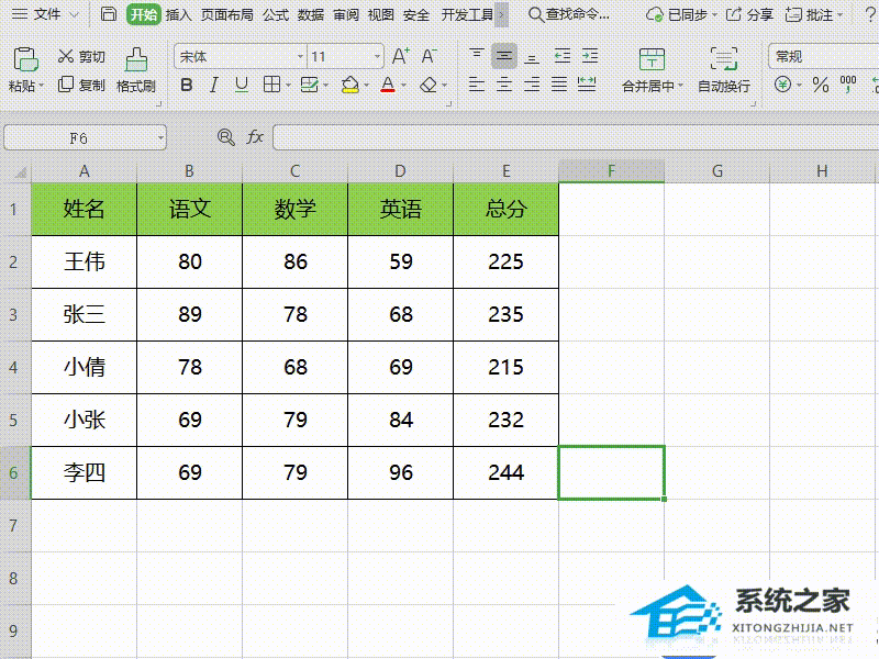 Wps中如何设置表格背景颜色