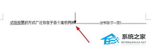 如何删除Word文档中的分节符