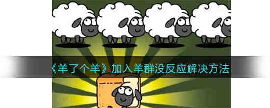 羊加入羊群没有反应怎么办？