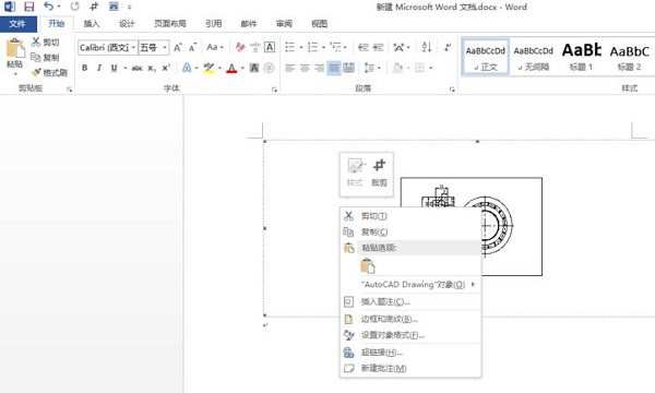 如何将cad图纸复制到word文档中