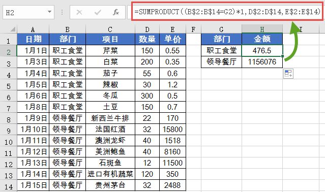 wps最常用的求和函数公式