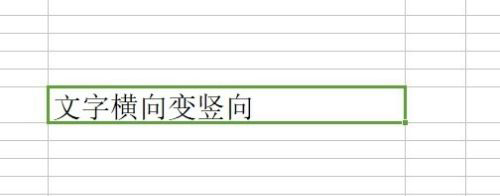 wps表格字体竖排变横排