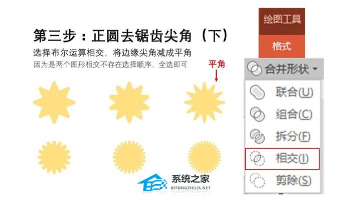 ppt绘制齿轮