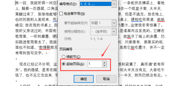 word怎样设置第二页的页码为1