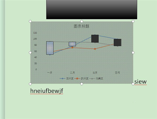 word折线图怎么删除外框的实线内容