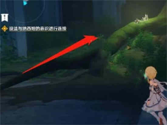原神与纳西妲意识连接的位置