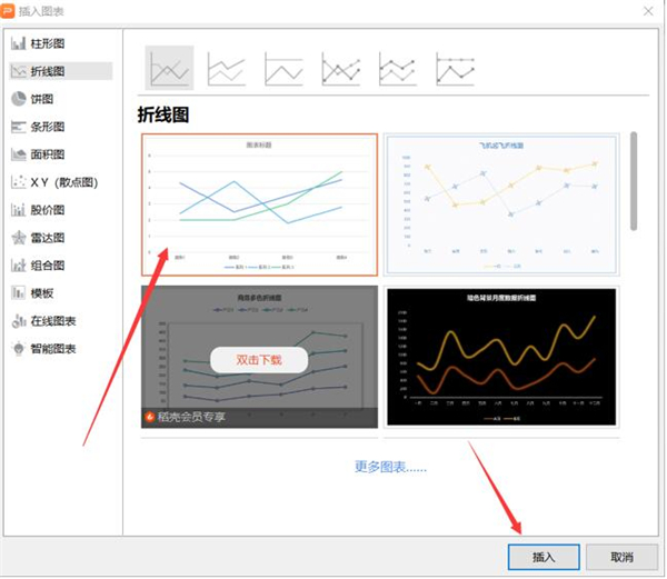 ppt怎样做曲线图