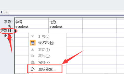 access将性别设置为选择