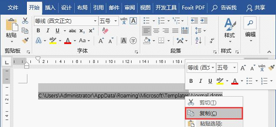 如何删除word的模板信息