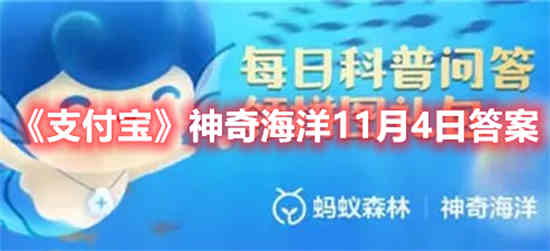 神奇海洋今日答案