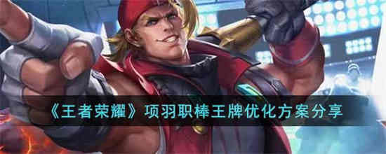 王者荣耀项羽职棒王牌手感怎么样