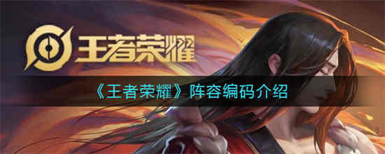 王者荣耀阵容编码是什么东西