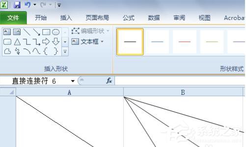 如何在excel中画斜线并打字