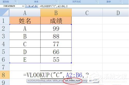 excell函数vlookup