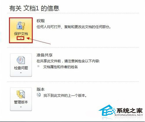 word文档加密的操作方法是