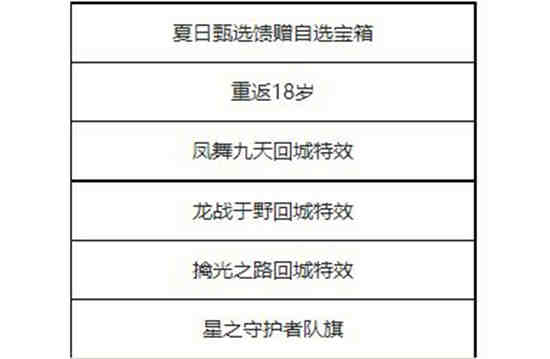 英雄联盟夏日限定
