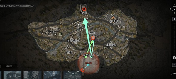 暗区突围前线要塞撤离点
