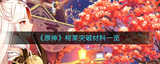 原神柯莱会不会出
