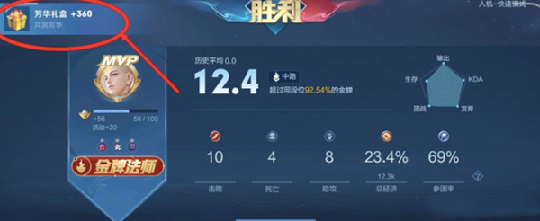 王者荣耀芳华天幕奖励介绍
