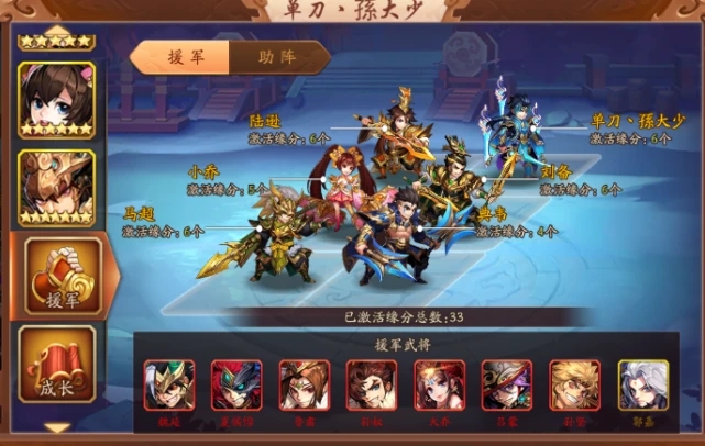 少年三国志2群雄阵容怎么搭配和站位