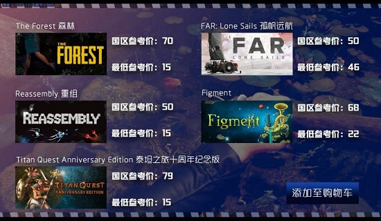 steam森林价格