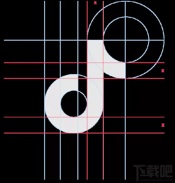 抖音logo怎么用ps制作