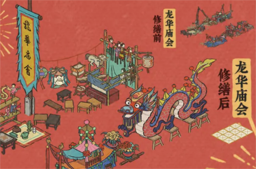 江南百景图龙华游春百景熙怎么玩