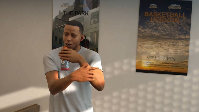NBA2K17双人球员操控玩法